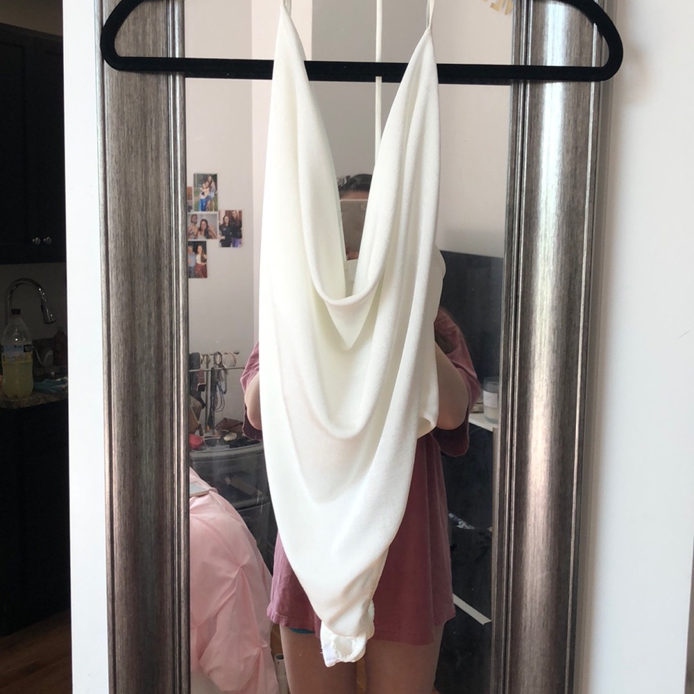 cowl neck bodysuit